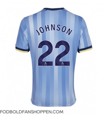 Tottenham Hotspur Brennan Johnson #22 Udebanetrøje 2024-25 Kortærmet